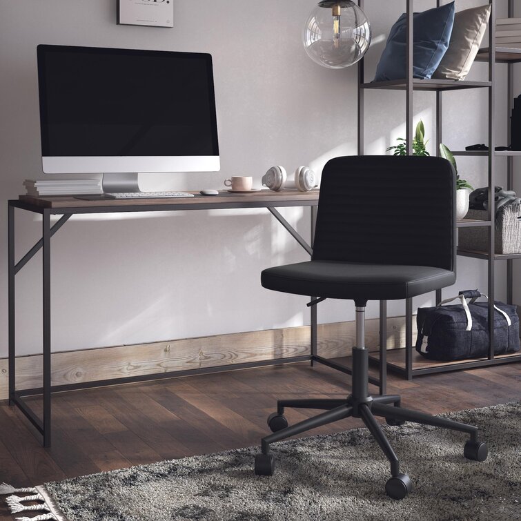 Wayfair black clearance desk chair